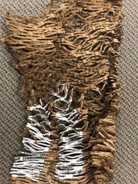 picture of shredded cardboard